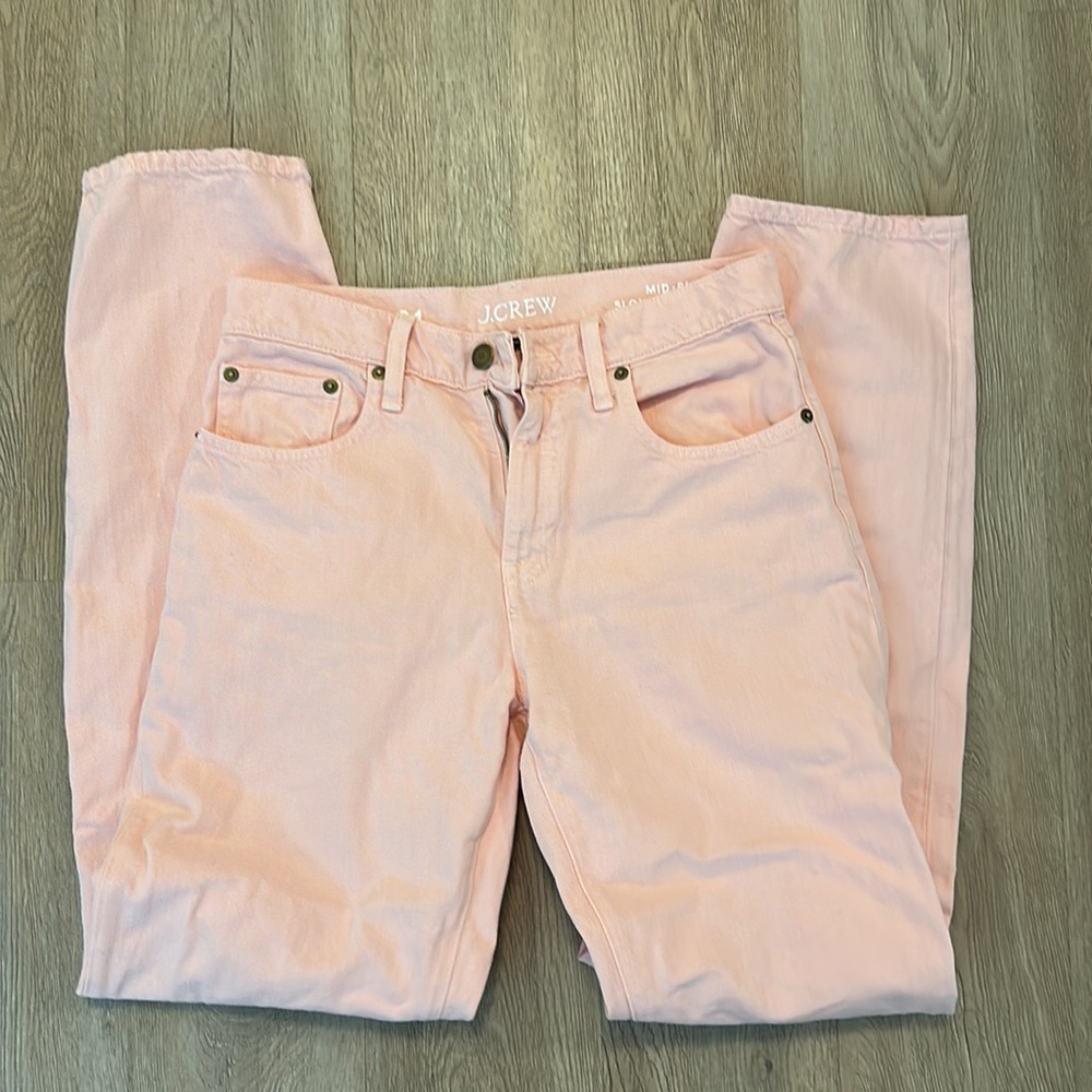 J.Crew Pink Jeans - Picture 2 of 3